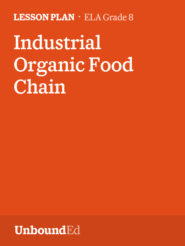 ELA G8 Industrial Organic Food Chain