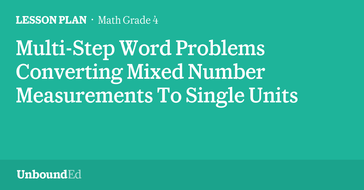 Topic or unit of study solving multi step math problems essay image