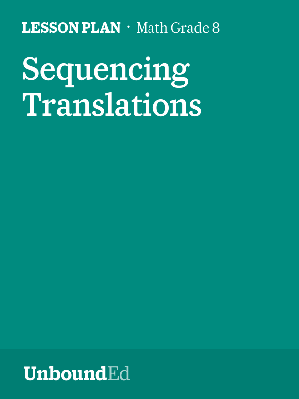 MATH G8 Sequencing Translations