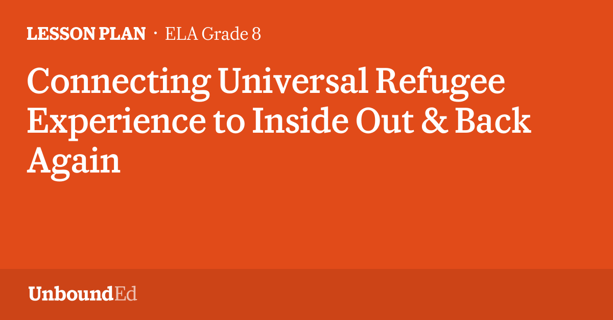 Universal Refugee Experience Universal Refugee Experience